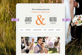 Just Married Theme