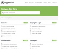 Thème support client WordPress